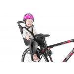 Detská sedačka Elibas pod sedlo - tmavosivá